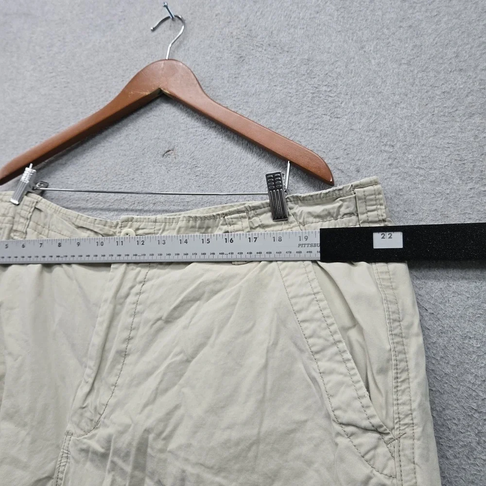 Polo Jeans Company Ralph Lauren Men Shorts 42 Beige Cargo 11